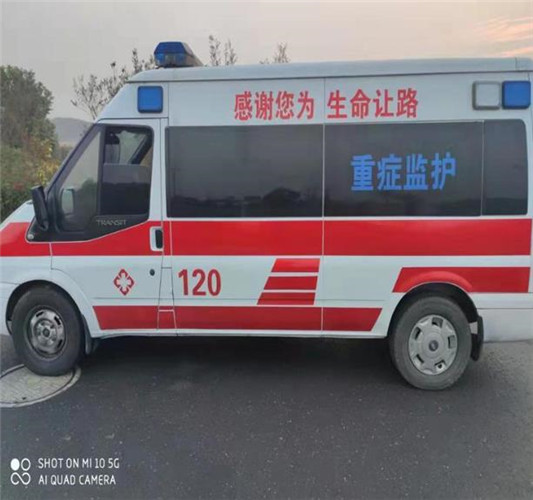南郑救护车出租服务案例3